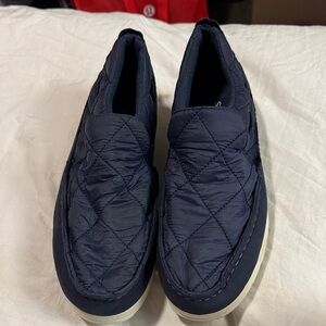 Sperry Navy Quilted Loafers